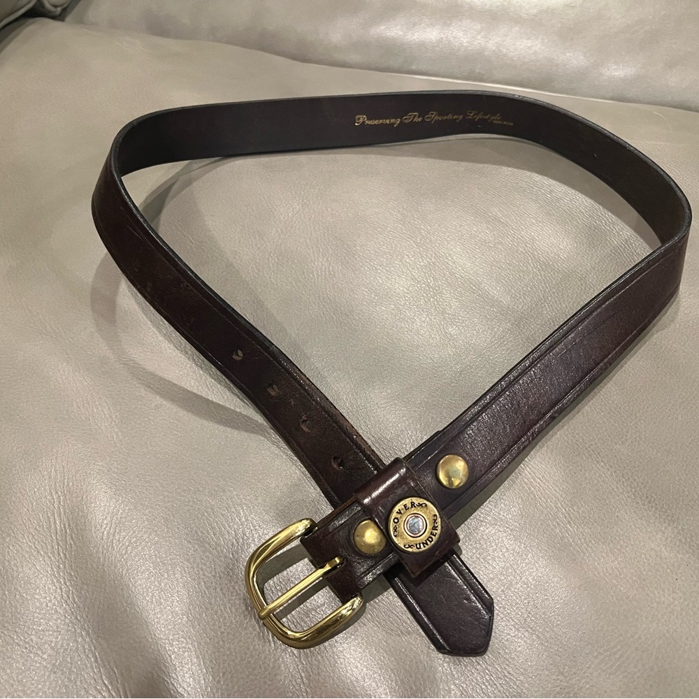 Men’s leather belt